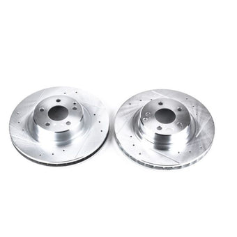 compare product Power Stop 99-03 Mercedes-Benz CL500 Front Evolution Drilled & Slotted Rotors - Pair