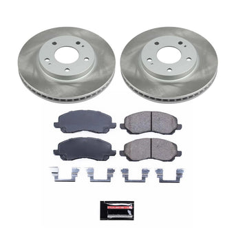 compare product Power Stop 03-04 Mitsubishi Outlander Front Semi-Coated Rotor Kit