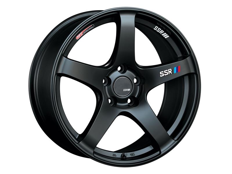 SSR GTV01 18x8.5 5x114.3 40mm Offset Flat Black Wheel 05 - 07 STI / 11+ tC - My Store