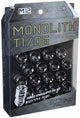 Project Kics 12 x 1.5 Glorious Black T1/06 Monolith Lug Nuts - 20 Pcs - My Store
