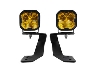 compare product Diode Dynamics 18-21 Subaru Crosstrek Pro SS3 LED Ditch Light Kit - Yellow Combo