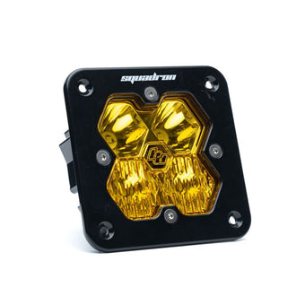 compare product Baja Designs Squadron 2.0 Sport LED Driving/Combo Flush Mount (Single Light) - Baja Amber