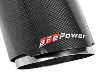 aFe MACH Force - XP 4 - 1/2in Carbon Fiber OE Replacement Exhaust Tips - 15 - 19 Dodge Charger/Hellcat - My Store
