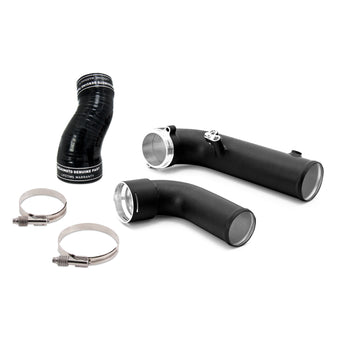 compare product Mishimoto 2020+ Toyota Supra Charge Pipe Kit - Micro-Wrinkle Black