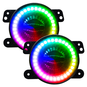 compare product Oracle Jeep Wrangler JK/JL/JT High Performance W LED Fog Lights - w/o Controller