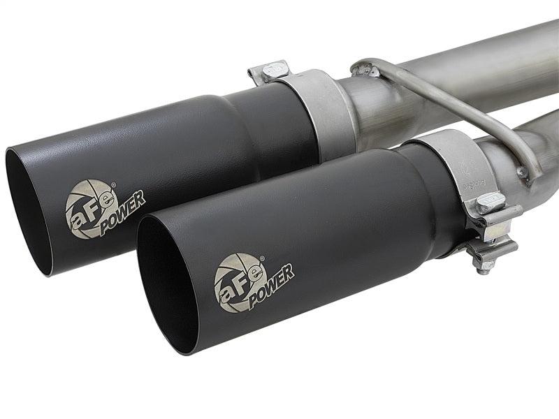 aFe POWER Rebel Series 2 - 1/2in 409 SS Cat Back Exhaust w/ Black Tips 16 - 17 Nissan Titan V8 5.6L - My Store