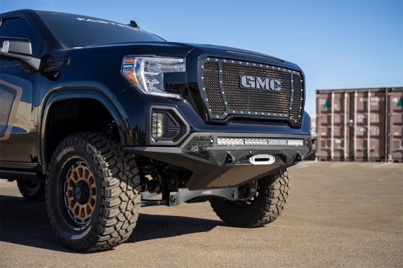 Addictive Desert Designs 2019 GMC Sierra 1500 SF Front Bumper w/ Winch Mount&Sensor Cutout - My Store