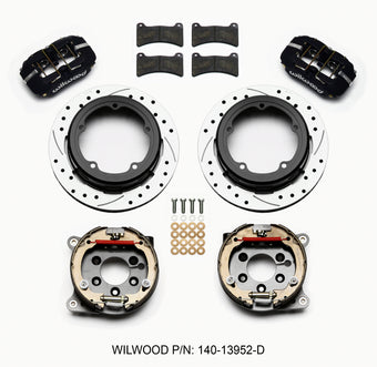 compare product Wilwood Dynapro Low-Profile 11.00in P-Brake Kit Drilled Strange Eng Floater 3.49in Offset