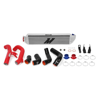 compare product Mishimoto 2016+ Honda Civic 1.5T / 2017+ Honda Civic Si Silver Intercooler Kit w/Red Pipes