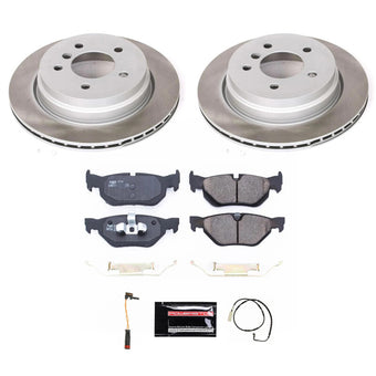 compare product Power Stop 2006 BMW 325xi Rear Semi-Coated Rotor Kit