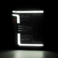 AlphaRex 17 - 19 Ford F - 250/350/450 SD NOVA - Series LED Proj Headlights Bk w/Actv Light SeqSig & SBDRL - My Store