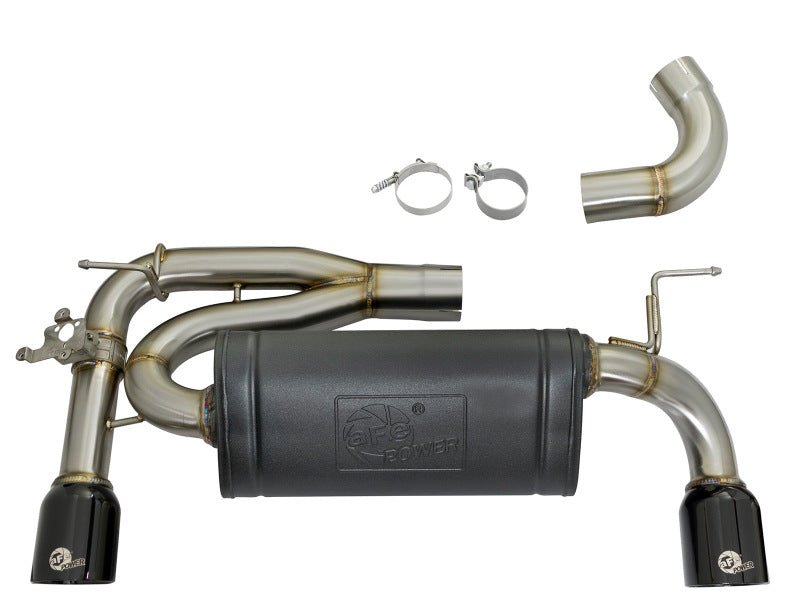 aFe MACHForce XP Exhausts Axle - Back 12 - 15 BMW 335i 3.0T (SS w/Black Tips) - My Store