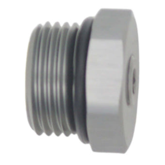 compare product DeatschWerks 10AN ORB Male Plug Fitting with 1/8in NPT Gauge Port - Anodized DW Titanium