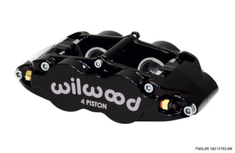 compare product Wilwood Caliper-Narrow Superlite 4R - Black 1.25/1.25in Pistons 1.10in Disc