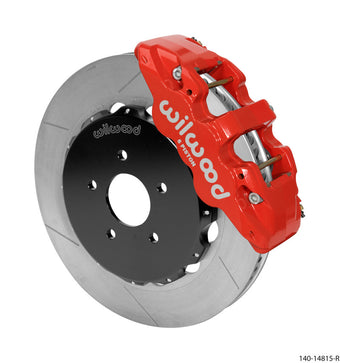 compare product Wilwood AERO6 Front Hat Kit 14.00 Red 03-09 Nissan 350Z w/Lines