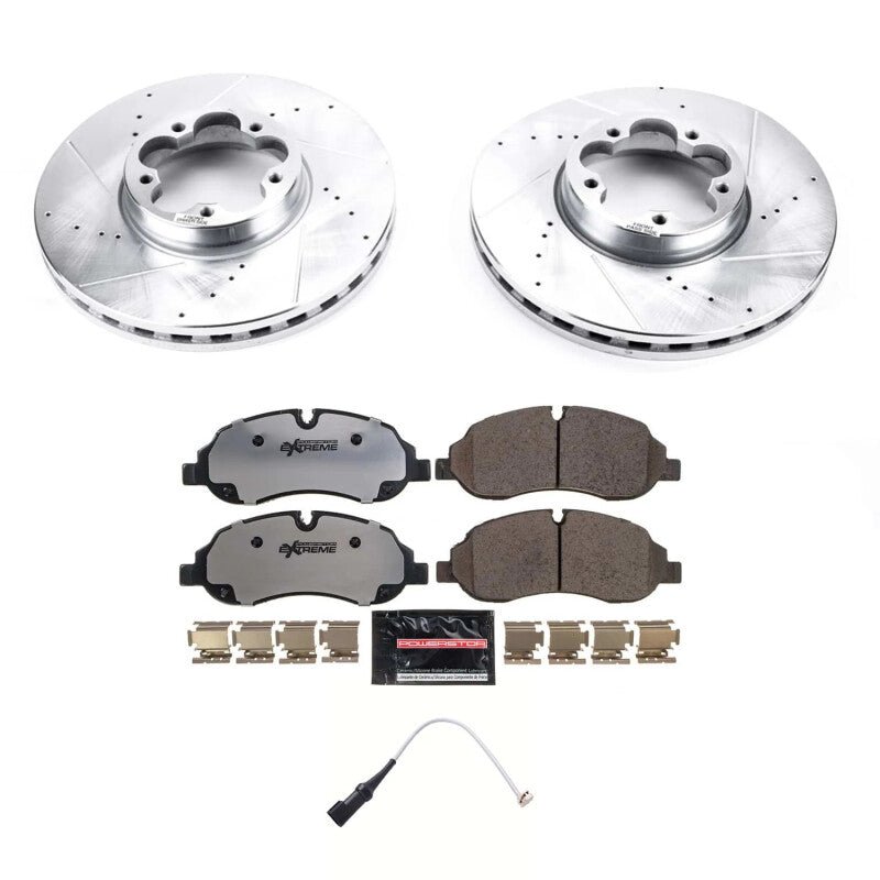 Power Stop 20 - 22 Ford Transit - 350 HD Front Z36 Truck & Tow Brake Kit - My Store