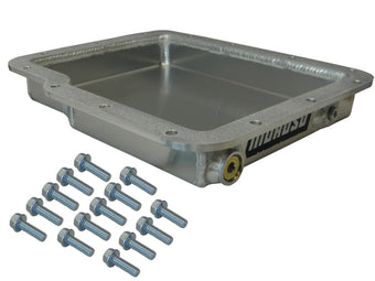 compare product Moroso GM Powerglide Transmission Pan - Shallow - 1.83in