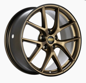 compare product BBS CI-R 20x9 5x112 ET38 Bronze Polished Rim Protector Wheel - 82mm PFS/Clip Required
