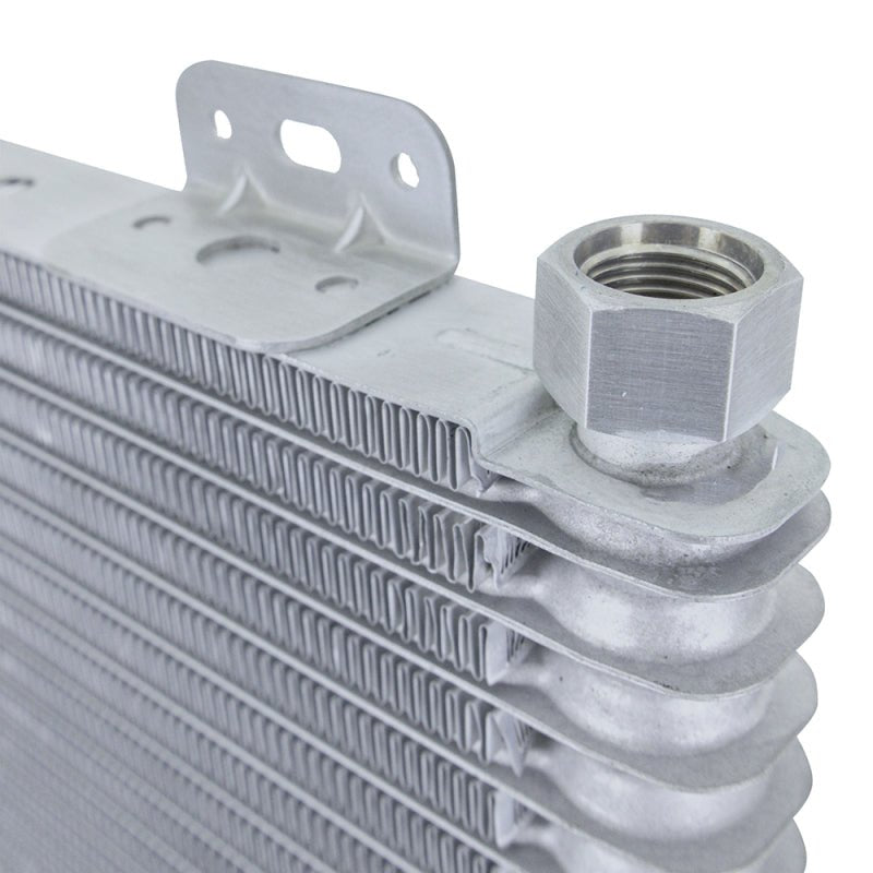 Mishimoto 13 - Row Stacked Plate Transmission Cooler - Silver - My Store