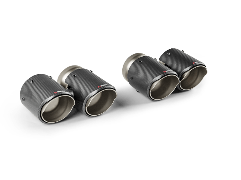 Akrapovic 2024+ BMW M5 (G90,G99) Round Carbon Fiber Tail Pipe Set - My Store