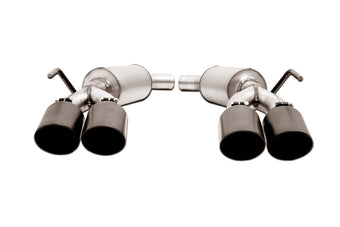 compare product Gibson 20-23 Ford Explorer ST / Lincoln Aviator 3.0L 2.25in Axle-Back Dual Exhaust - Black Elite