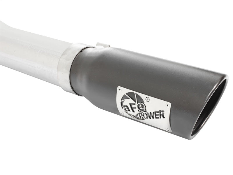 aFe MACHForce XP Exhaust 3in - 3.5in SS Single Side Exit CB w/ Black Tips 15 Ford F150 V8 5.0L CC/SB - My Store