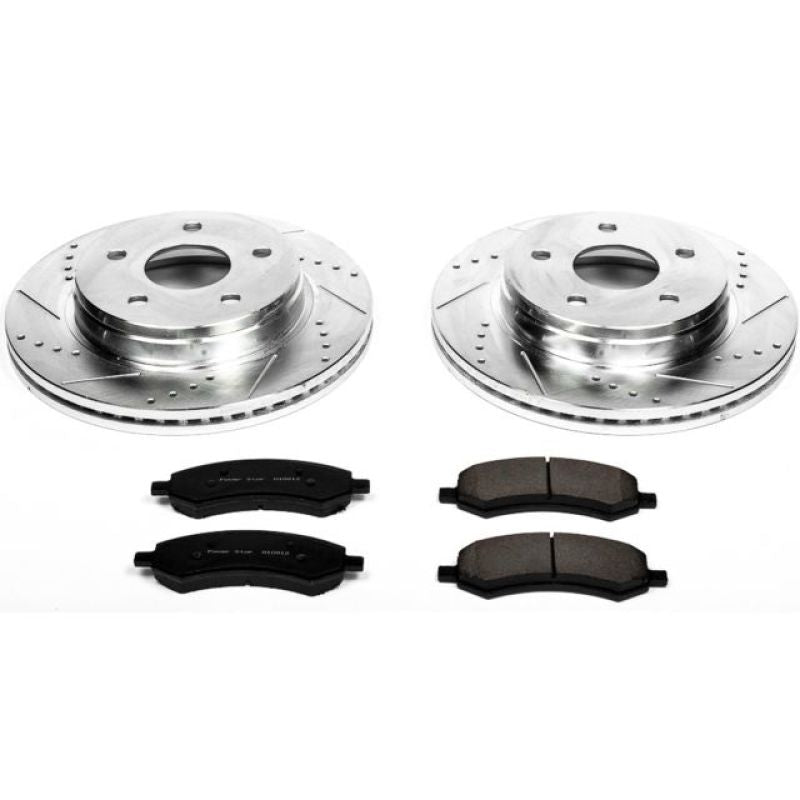 Power Stop 07 - 09 Chrysler Aspen Front Z23 Evolution Sport Brake Kit - My Store