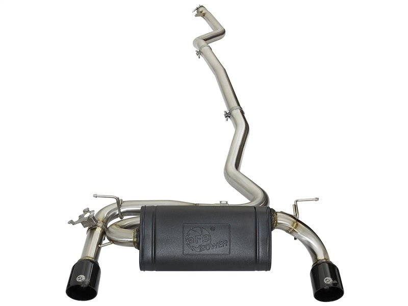 aFe MACHForce XP Exhausts Cat - Back SS 16 - 17 BMW 340i/iX 440i/iX (F3X) L6 - 3.0L (B58) w/Black Tips - My Store