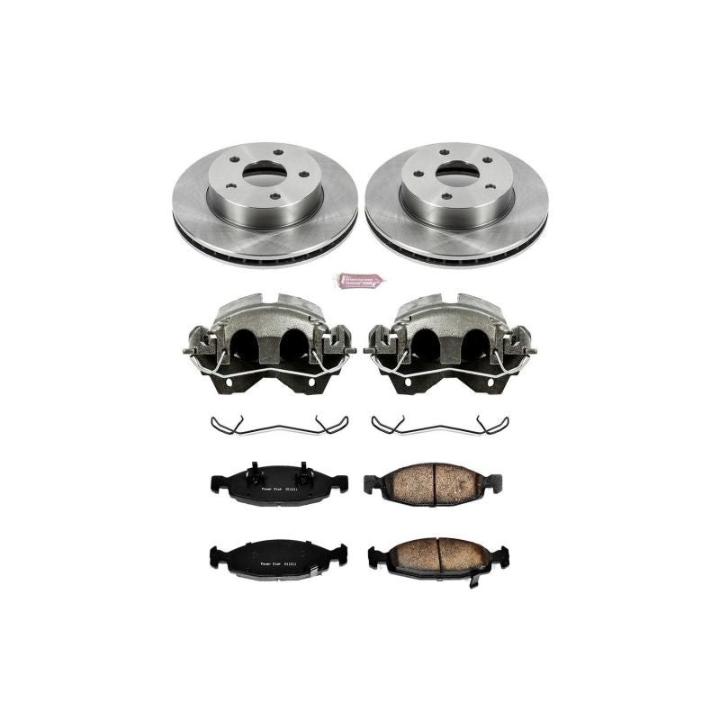 Power Stop 99 - 02 Jeep Grand Cherokee Front Autospecialty Brake Kit w/Calipers - My Store