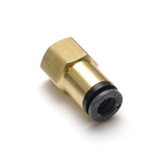 compare product Ridetech Airline Fitting Straight 1/8in Female NPT to 1/4in Airline