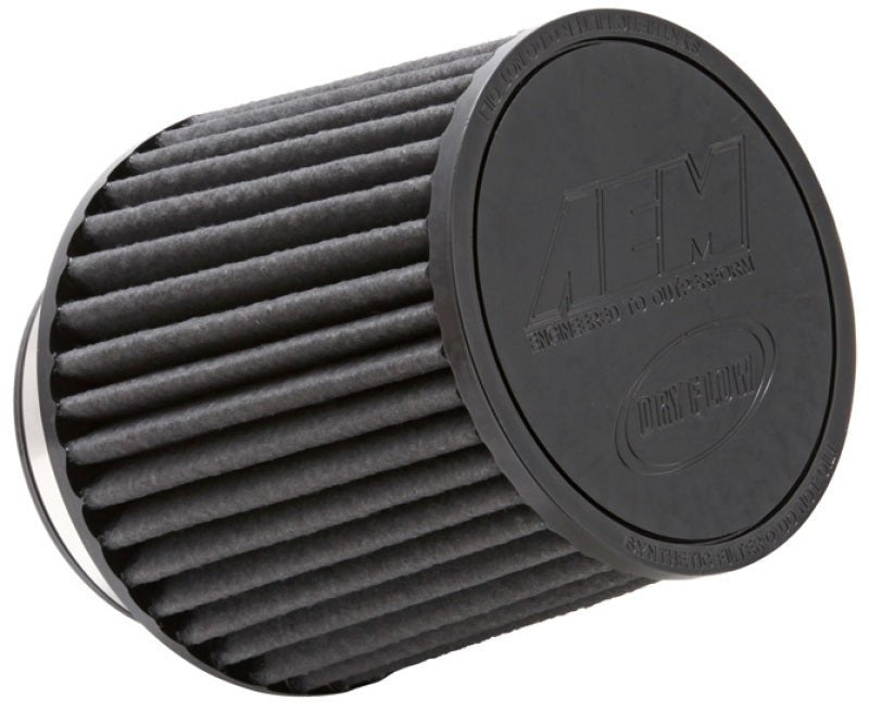 AEM Dryflow Conical Air Filter 6in Base OD x 3.5in Flange ID x 5.25in Height - My Store