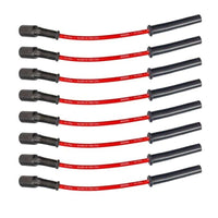 Moroso 99 - 13 GM LS/LQ 4.8/5.3/5.7/6.0/6.2L Ultra 350 8mm Multi - Angle Boot Spark Plug Wire Set - Red - My Store