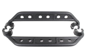 compare product Fishbone Offroad 07-18 Jeep Wrangler JK 2 Door Steel Side Steps - Black Textured Powdercoat