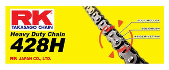 compare product RK Chain RK-M 428H-120L - Natural