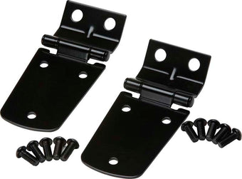 compare product Kentrol 97-06 Jeep Wrangler TJ Hood Hinge Pair - Powdercoat Black