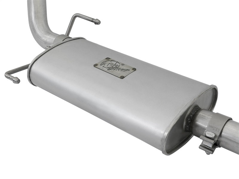 aFe Scorpion 2 - 1/2in Alum Steel Cat - Back Exhaust w/ Polished Tips 07 - 17 Toyota FJ Cruiser V6 4.0L - My Store