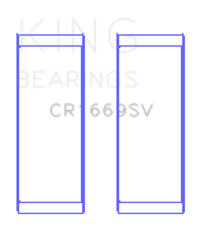 King Engine Bearings Volkswagen AZV/CFAC/AWX (Size +0.25mm) Connecting Rod Bearing Set - My Store