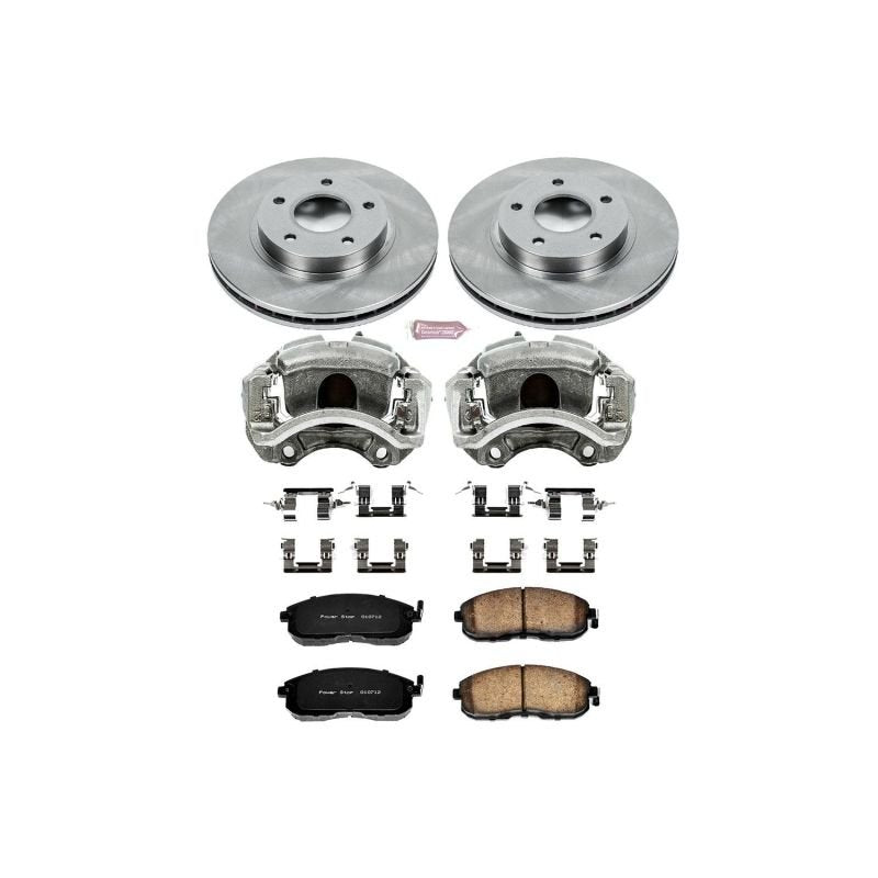 Power Stop 99 - 01 Nissan Maxima Front Autospecialty Brake Kit w/Calipers - My Store