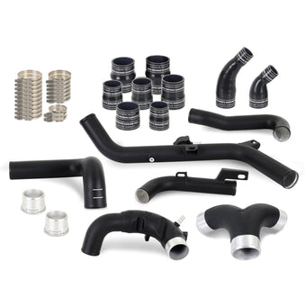 compare product Mishimoto 21+ Bronco 2.7L Intercooler Pipe Kit Micro Wrinkle Black
