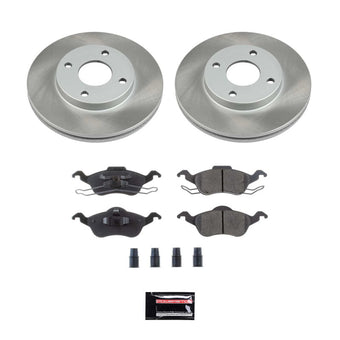 compare product Power Stop 00-04 Ford Focus Front Semi-Coated Rotor Kit