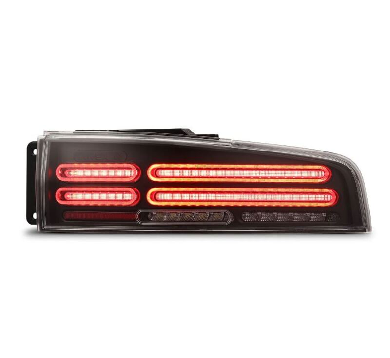 AlphaRex 23 - 25 Nissan Z Nova - Series Quad - Loop Style Prismatic LED Tail Lights - Black - My Store
