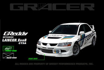 compare product GReddy 03-05 Mitsubishi Evolution VIII Urethane Front Lip Spoiler  **Must Ask/Call to Order**