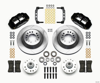 compare product Wilwood Narrow Superlite 6R Front Hub & 1PC Rtr Kit 12.88in 74-80 Pinto/Mustang II Disc Spindle only
