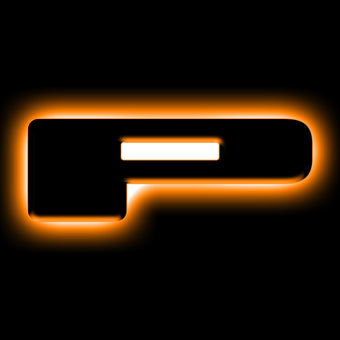 compare product ORACLE Lighting Universal Illuminated LED Letter Badges - Matte Blk Surface Finish - P
