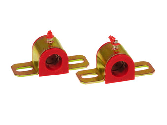 compare product Prothane Universal Greasable Sway Bar Bushings - 26MM - Type B Bracket - Red