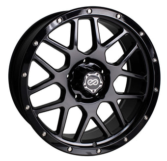 compare product Enkei Matrix 20x9 6x139.7 BP 15mm Offset 108mm Bore Gloss Black Wheel
