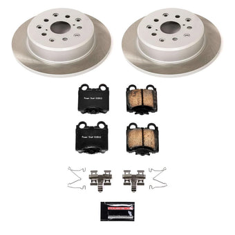 compare product Power Stop 02-10 Lexus SC430 Rear Semi-Coated Rotor Kit