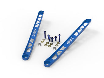 compare product aFe CONTROL 304 Stainless Steel Front Suspension Strut Brace Blue - Toyota GR Supra (A90) 20-21