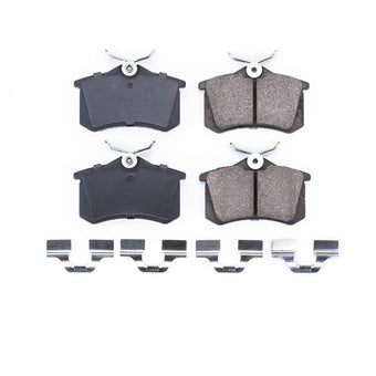 compare product Power Stop 10-13 Audi A3 Rear Z17 Evolution Ceramic Brake Pads w/Hardware