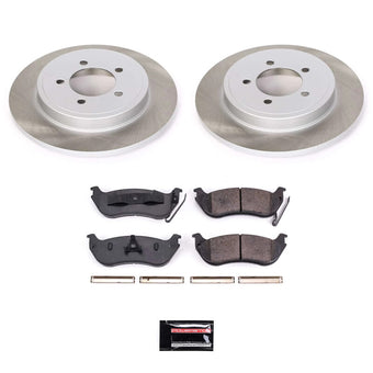 compare product Power Stop 07-10 Mercury Mountaineer Rear Semi-Coated Rotor Kit